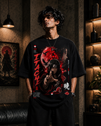 Itachi Blood Moon Oversized Anime Tee