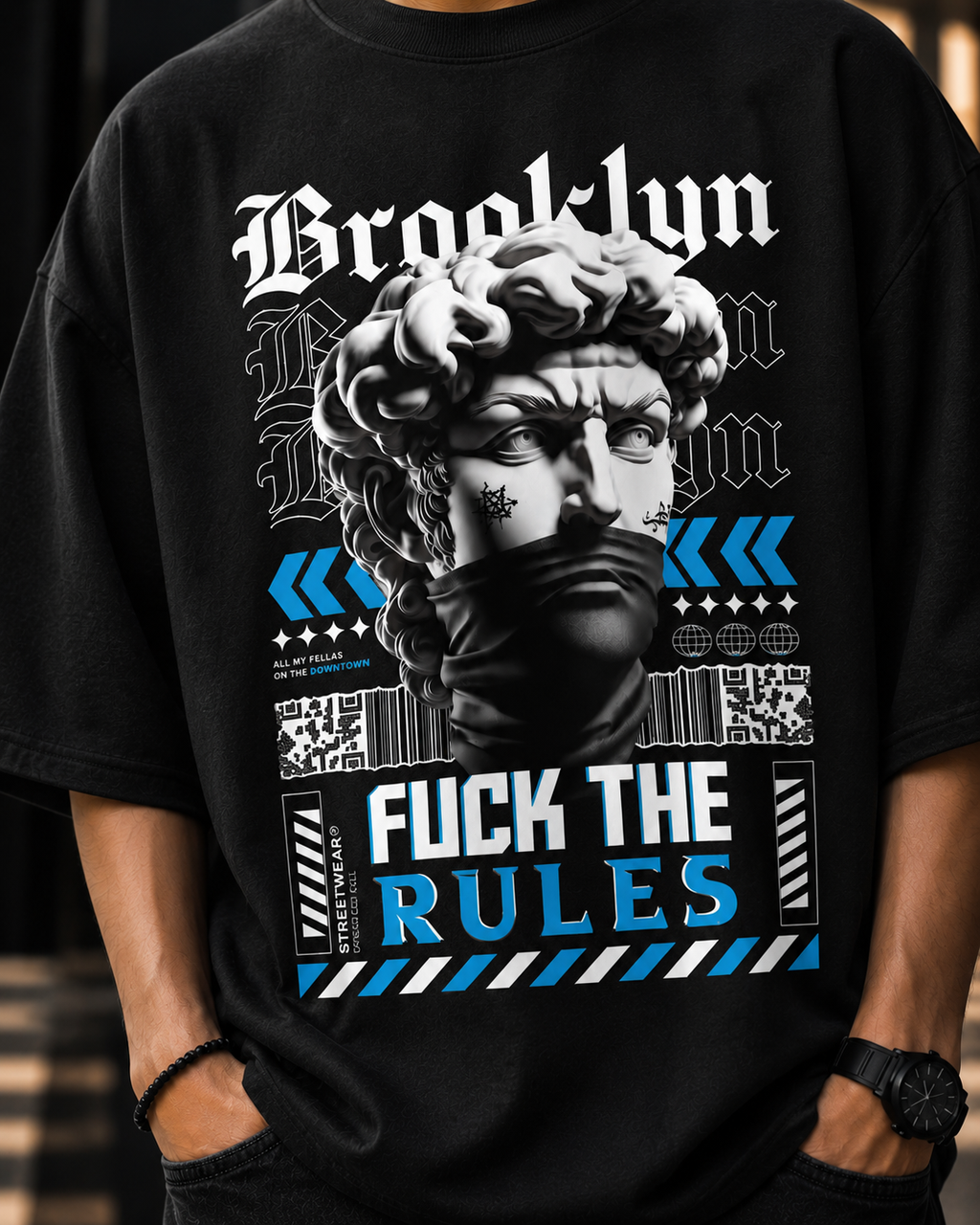 Brooklyn Rebellion Oversized T-Shirt