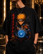 Naruto Rasengan Oversized Anime T-Shirt