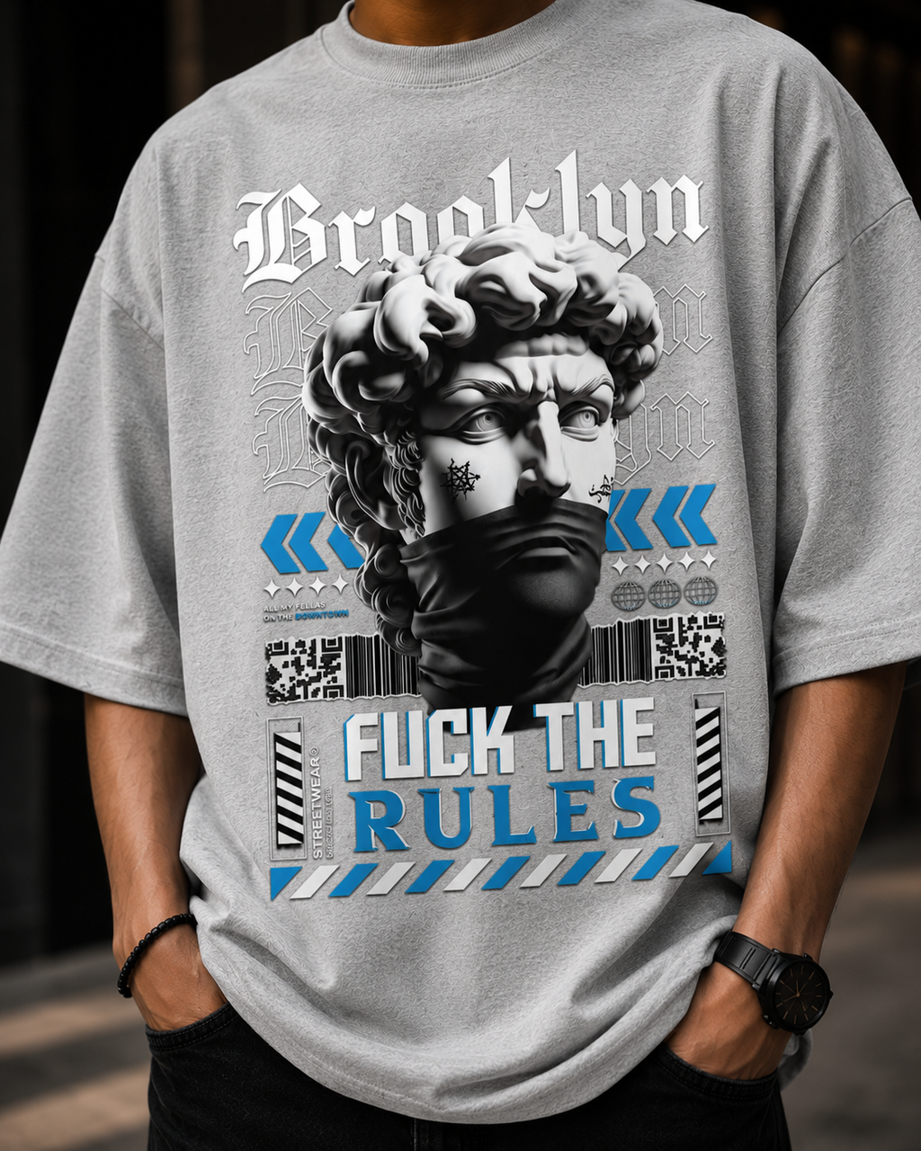 Brooklyn Rebellion Oversized T-Shirt