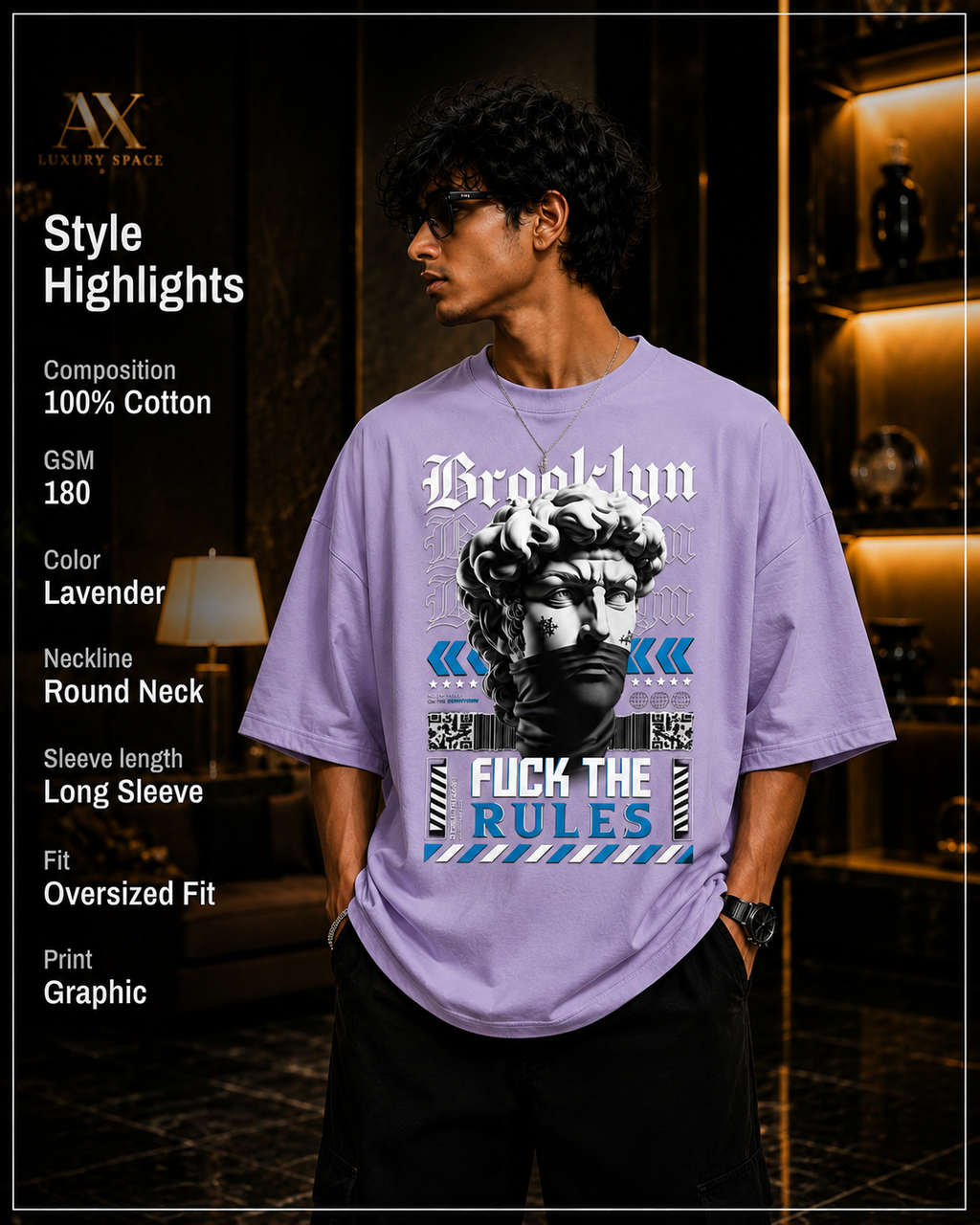 Brooklyn Rebellion Oversized T-Shirt