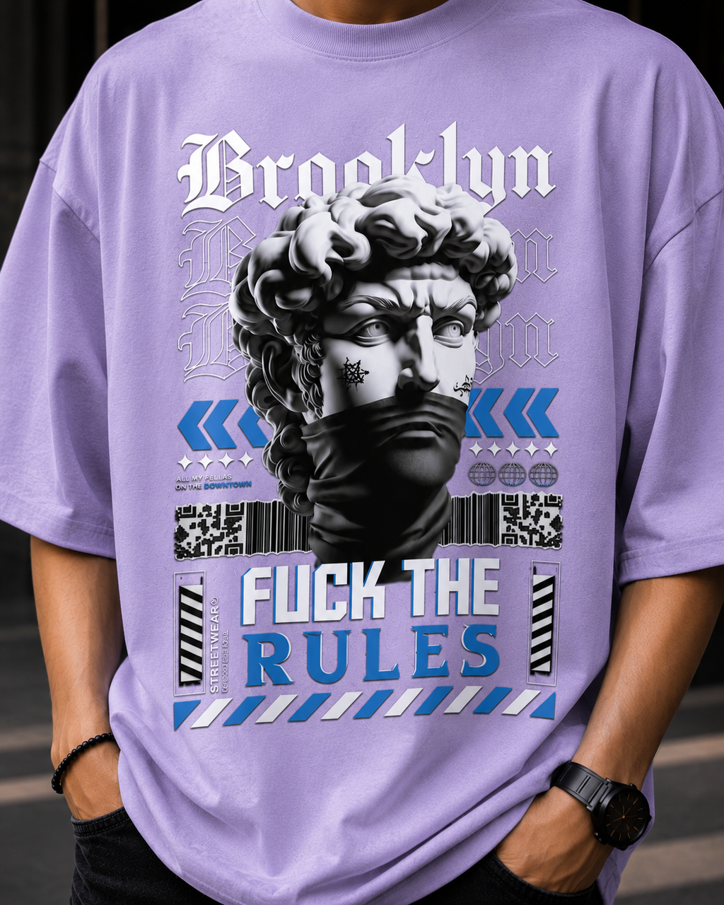 Brooklyn Rebellion Oversized T-Shirt