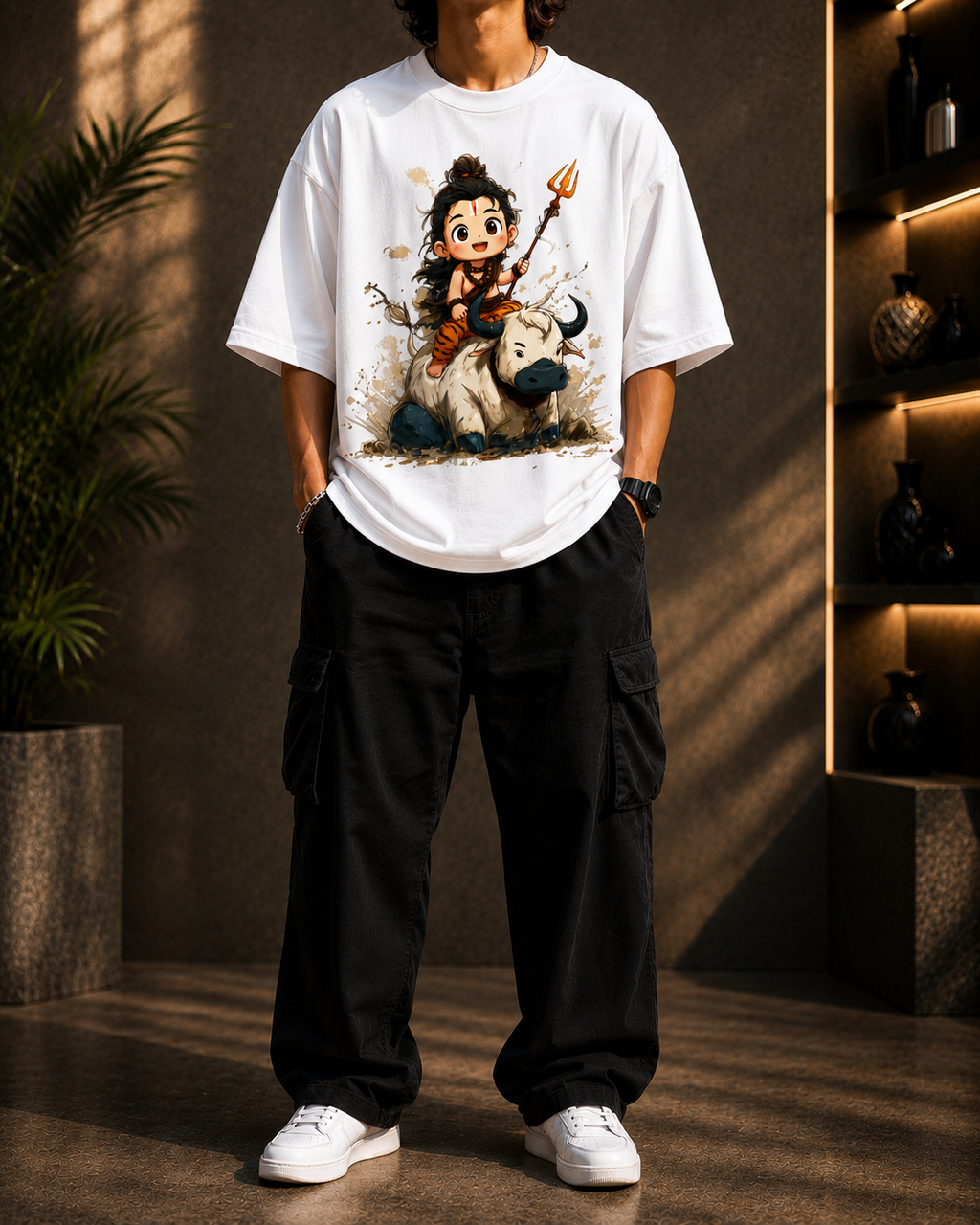 Little Shiva Oversized T-Shirt 🕉️