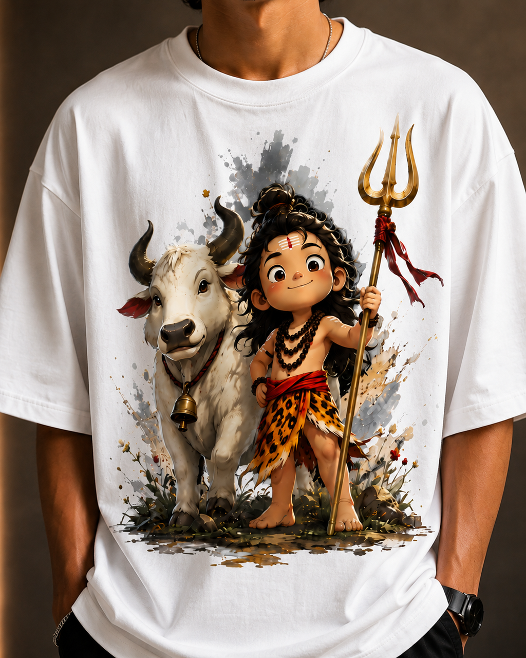 Little Shiva Oversized T-Shirt 🕉️