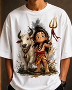 Little Shiva Oversized T-Shirt 🕉️