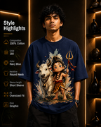 Little Shiva Oversized T-Shirt 🕉️