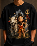 Little Shiva Oversized T-Shirt 🕉️