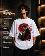 Roronoa Zoro Anime Oversized T-Shirt